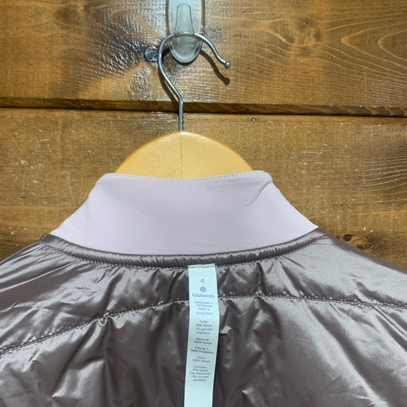 Lululemon Dark Chrome Non-Stop Bomber *Reversible - Picture 5 of 9